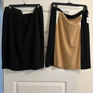 NWT Calvin Klein Luxury Set of 2 Pencil Skirts